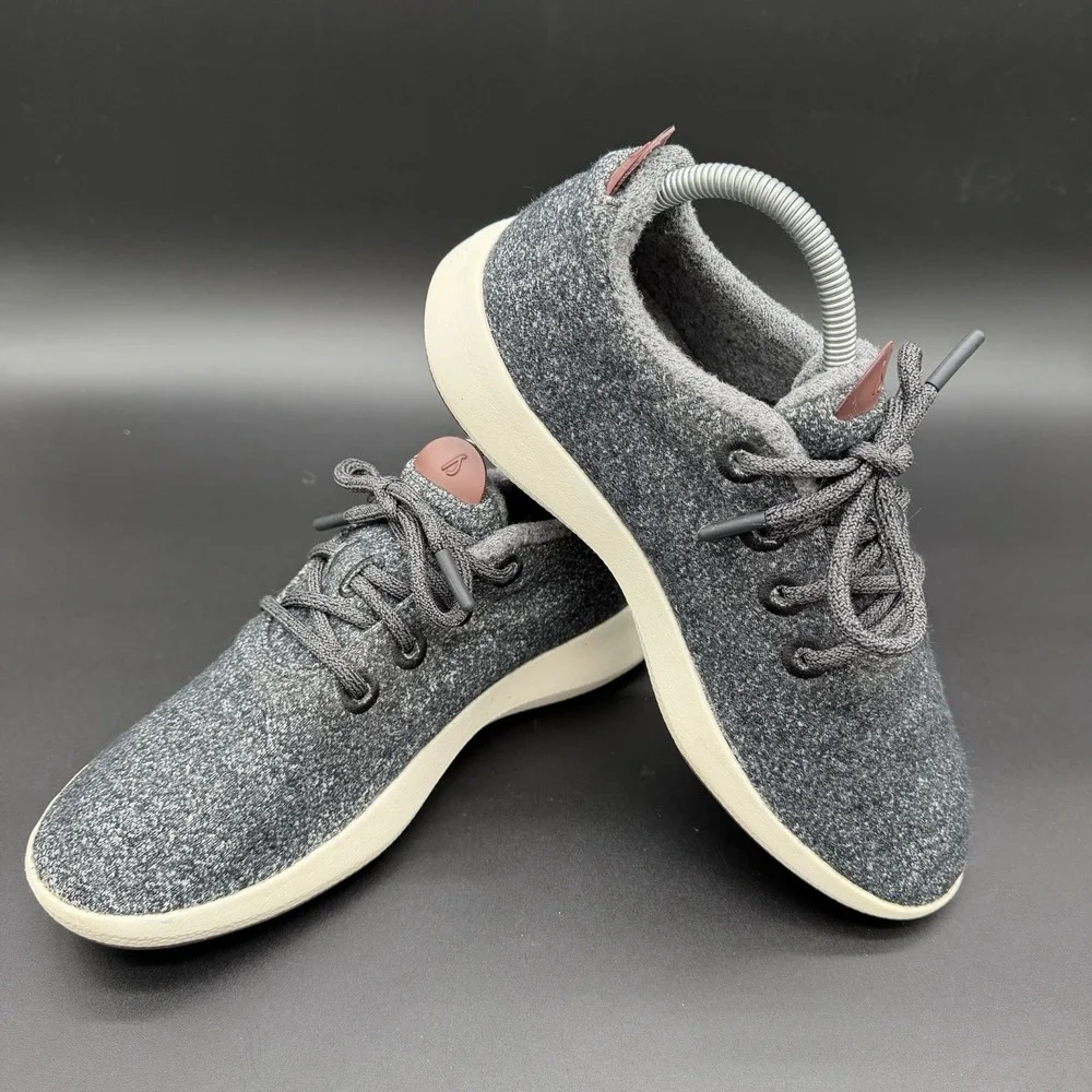Allbirds Wool Runner Mizzles Mens Size 8 Gray Athletic Running‎ Shoes Sneakers